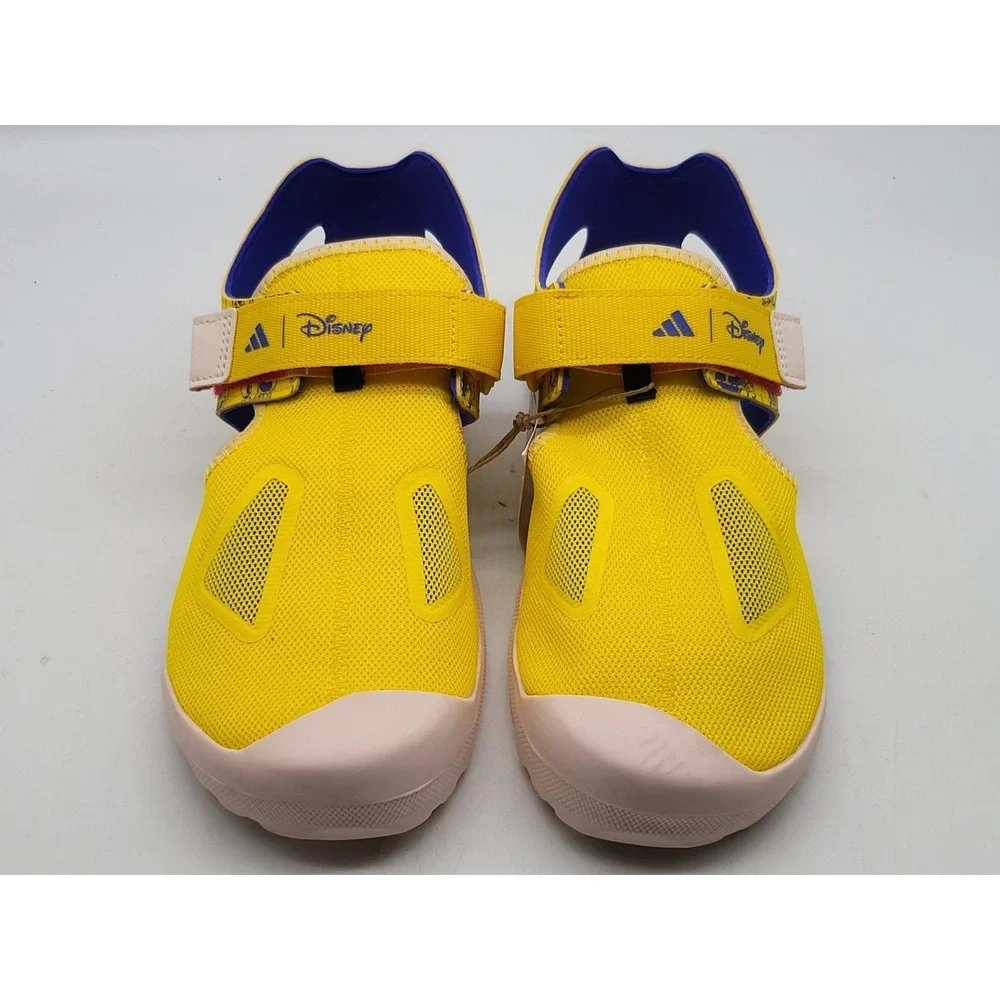 Adidas Terrex Captain Toey Hiking Boys Size 5‎ Yellow Blue Sandals IH2908